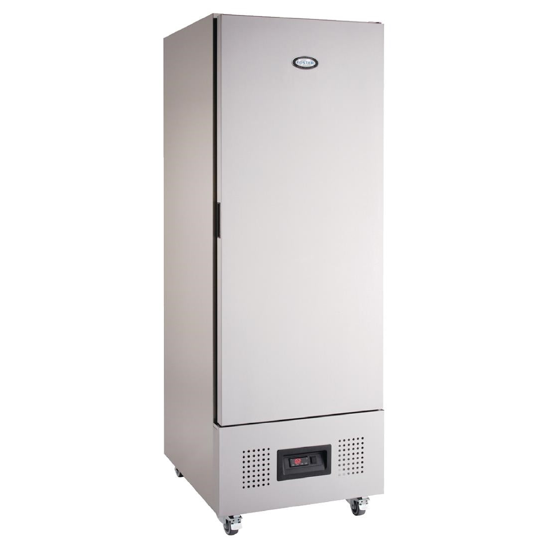 Foster Single Door Slimline Fridge Stainless Steel 400Ltr FSL 400 H