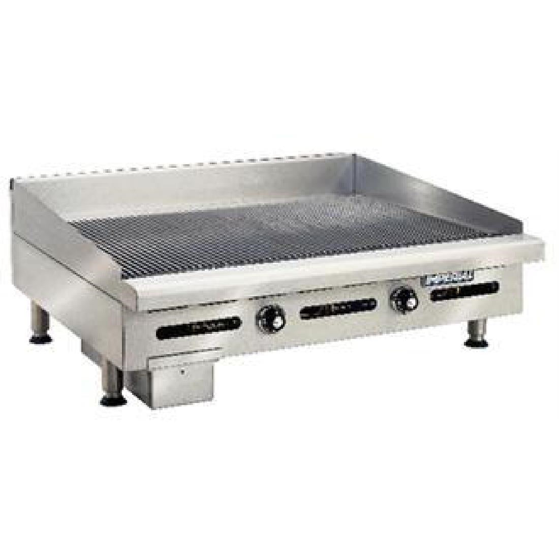 Imperial Thermostatic Ribbed LPG Griddle IGG-36
