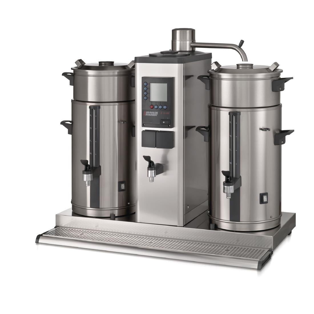 Bravilor B10 HW Bulk Coffee Brewer with 2x10Ltr Coffee Urns and Hot Water Tap 3 Phase