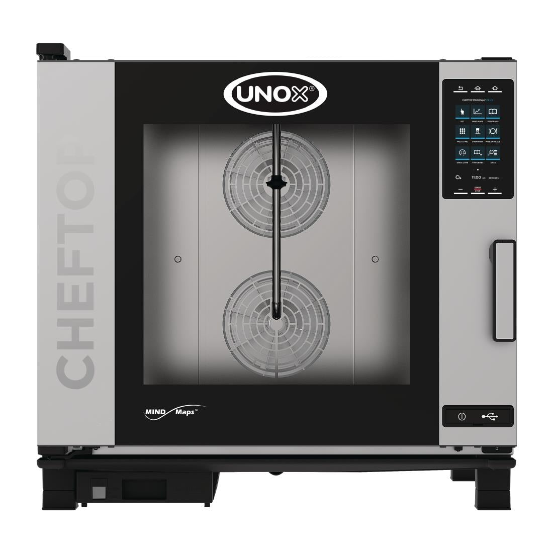 Unox Cheftop MIND Maps Plus Combi Oven 6xGN 2/1 with Commissioning