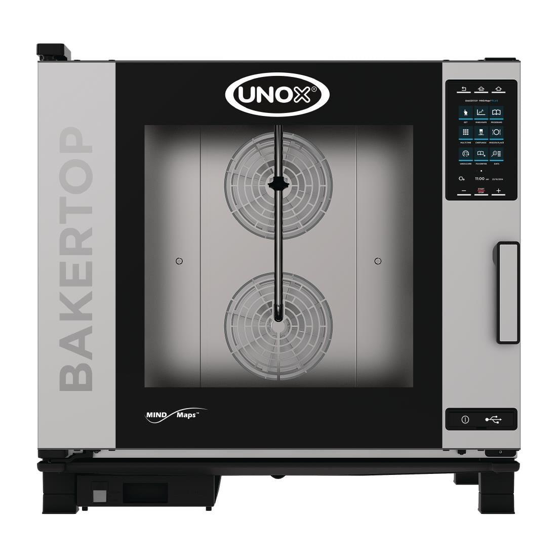 Unox BAKERTOP MIND Maps Plus 6x 600x400 Electric combi with Commissioning