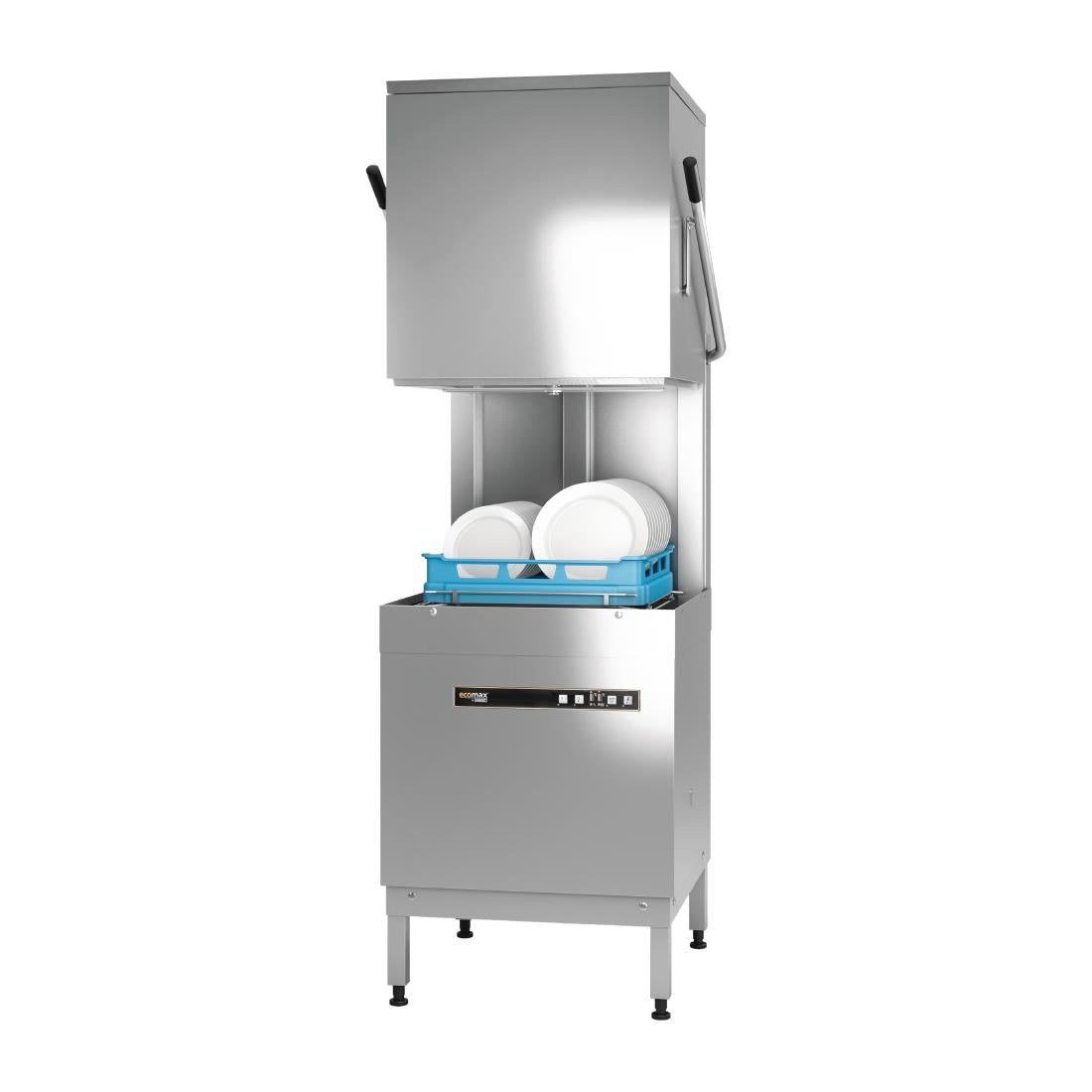 Hobart Ecomax Pass Through Dishwasher 602S Machine Only with Water Softener