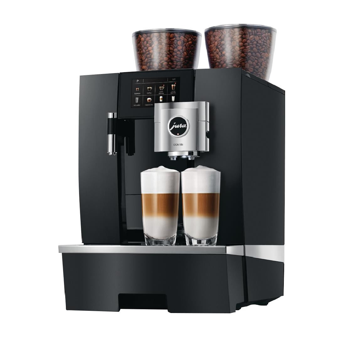 Jura Giga X8c Mains Fill Bean to Cup Coffee Machine Black