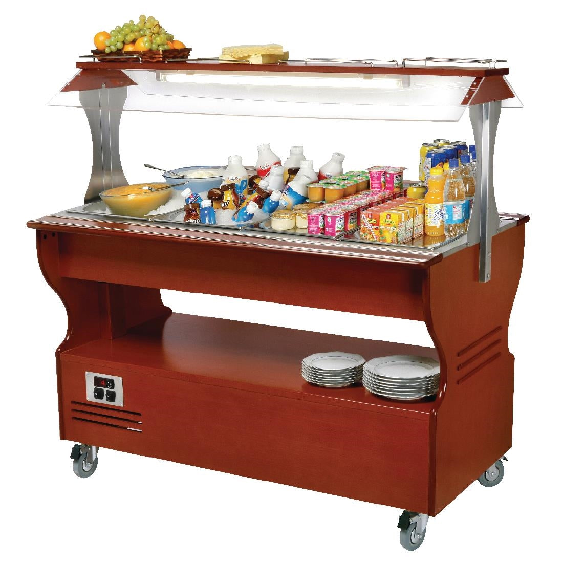 Roller Grill Chilled Salad Bar Dark SB40F