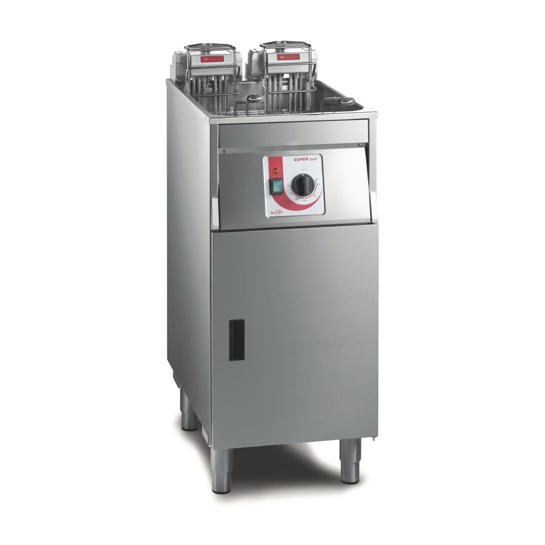 FriFri Super Easy Single Tank Twin Basket Free Standing Electric Fryer 650124/B500