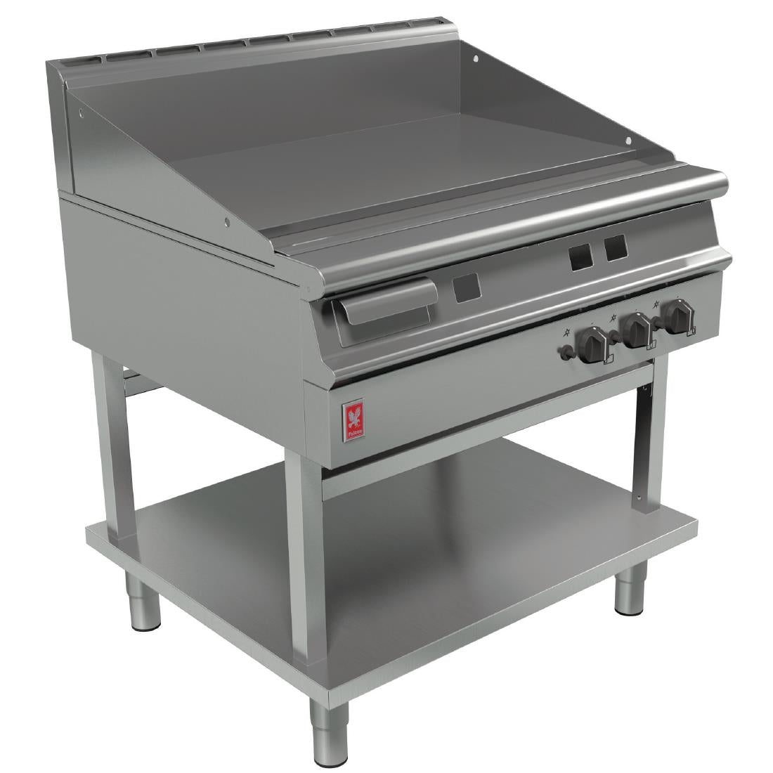 Falcon Dominator Plus 900mm Wide Smooth Natural Gas Griddle on Fixed Stand G3941
