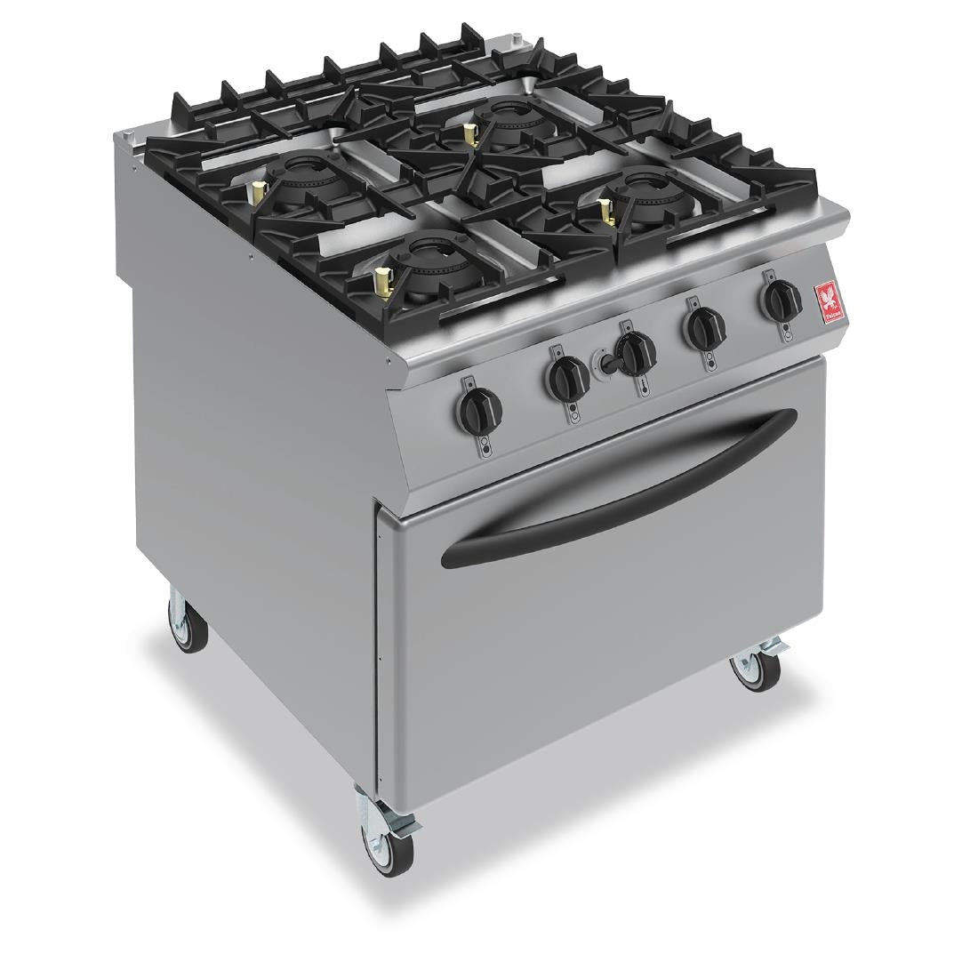 Falcon F900 Four Burner Oven Range on Castors Propane Gas G9184B