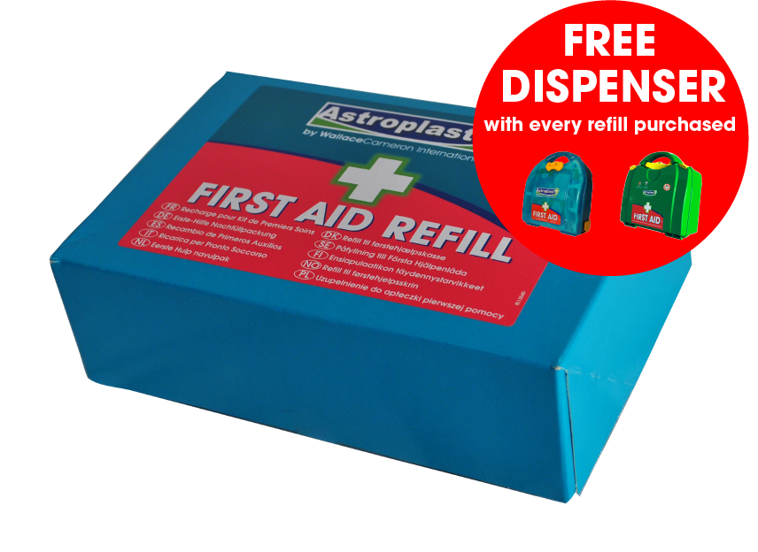 HSE First Aid Refill 10, 20 and 50 person - Food Hygiene